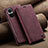 Leather Case Stands Flip Cover Holder C02S for Oppo Reno10 Pro 5G
