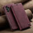 Leather Case Stands Flip Cover Holder C02S for Samsung Galaxy A13 4G