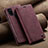 Leather Case Stands Flip Cover Holder C02S for Samsung Galaxy A21s