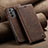 Leather Case Stands Flip Cover Holder C02S for Samsung Galaxy A23 4G