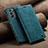 Leather Case Stands Flip Cover Holder C02S for Samsung Galaxy A23 4G