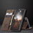 Leather Case Stands Flip Cover Holder C02S for Samsung Galaxy A31