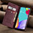 Leather Case Stands Flip Cover Holder C02S for Samsung Galaxy A52 4G