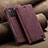 Leather Case Stands Flip Cover Holder C02S for Samsung Galaxy A72 4G