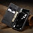 Leather Case Stands Flip Cover Holder C02S for Samsung Galaxy A72 4G