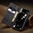 Leather Case Stands Flip Cover Holder C02S for Samsung Galaxy A72 5G