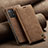 Leather Case Stands Flip Cover Holder C02S for Samsung Galaxy A73 5G