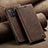 Leather Case Stands Flip Cover Holder C02S for Samsung Galaxy A73 5G