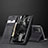 Leather Case Stands Flip Cover Holder C02S for Samsung Galaxy M02s