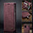 Leather Case Stands Flip Cover Holder C02S for Samsung Galaxy M12