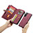 Leather Case Stands Flip Cover Holder C02S for Samsung Galaxy S21 5G