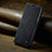 Leather Case Stands Flip Cover Holder C02S for Xiaomi Redmi Note 10 Pro 4G Black