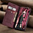 Leather Case Stands Flip Cover Holder C02S for Xiaomi Redmi Note 11 SE India 4G