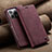 Leather Case Stands Flip Cover Holder C02S for Xiaomi Redmi Note 13 5G