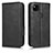 Leather Case Stands Flip Cover Holder C02X for Google Pixel 4a