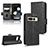 Leather Case Stands Flip Cover Holder C02X for Google Pixel 7 Pro 5G