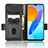 Leather Case Stands Flip Cover Holder C02X for Huawei Honor X6 5G