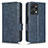 Leather Case Stands Flip Cover Holder C02X for Huawei Honor X7a