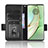 Leather Case Stands Flip Cover Holder C02X for Motorola Moto Edge 40 5G