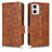 Leather Case Stands Flip Cover Holder C02X for Motorola Moto G53 5G