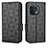 Leather Case Stands Flip Cover Holder C02X for OnePlus 10 Pro 5G Black