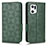 Leather Case Stands Flip Cover Holder C02X for Oppo Find X5 Pro 5G Green