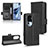 Leather Case Stands Flip Cover Holder C02X for Oppo Reno10 Pro+ Plus 5G