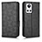 Leather Case Stands Flip Cover Holder C02X for Realme GT Neo3 5G Black