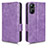 Leather Case Stands Flip Cover Holder C02X for Realme V20 5G Purple