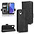 Leather Case Stands Flip Cover Holder C02X for Samsung Galaxy A23s