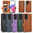Leather Case Stands Flip Cover Holder C02X for Samsung Galaxy A53 5G