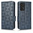 Leather Case Stands Flip Cover Holder C02X for Samsung Galaxy A53 5G Blue