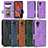 Leather Case Stands Flip Cover Holder C02X for Samsung Galaxy XCover 5 SM-G525F