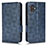 Leather Case Stands Flip Cover Holder C02X for Samsung Galaxy XCover 6 Pro 5G Blue