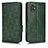 Leather Case Stands Flip Cover Holder C02X for Samsung Galaxy XCover 6 Pro 5G Green