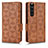 Leather Case Stands Flip Cover Holder C02X for Sony Xperia 1 III