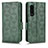 Leather Case Stands Flip Cover Holder C02X for Sony Xperia 5 III SO-53B Green