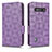 Leather Case Stands Flip Cover Holder C02X for Xiaomi Black Shark 4S 5G Purple