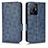 Leather Case Stands Flip Cover Holder C02X for Xiaomi Mi 11T 5G Blue