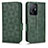 Leather Case Stands Flip Cover Holder C02X for Xiaomi Mi 11T 5G Green
