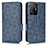 Leather Case Stands Flip Cover Holder C02X for Xiaomi Mi 11T Pro 5G Blue