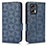 Leather Case Stands Flip Cover Holder C02X for Xiaomi Poco X4 GT 5G Blue