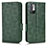 Leather Case Stands Flip Cover Holder C02X for Xiaomi Redmi Note 10 JE 5G Green