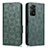 Leather Case Stands Flip Cover Holder C02X for Xiaomi Redmi Note 11 Pro 5G Green