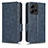 Leather Case Stands Flip Cover Holder C02X for Xiaomi Redmi Note 12 4G