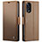 Leather Case Stands Flip Cover Holder C03S for Oppo Reno8 T 4G