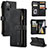 Leather Case Stands Flip Cover Holder C03S for Samsung Galaxy A13 4G