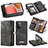 Leather Case Stands Flip Cover Holder C03S for Samsung Galaxy A72 4G