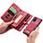 Leather Case Stands Flip Cover Holder C03S for Samsung Galaxy M40S