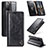 Leather Case Stands Flip Cover Holder C03S for Samsung Galaxy S20